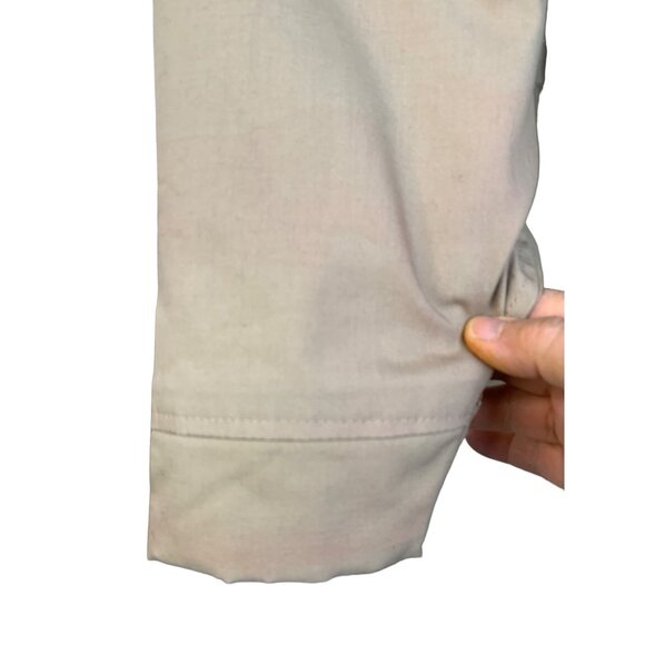 Mens Unisex VTG Porsha by Winer Full Length Winter Coat Utility Khaki Sz M 7026 - Picture 13 of 16